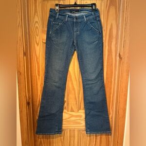 American Eagle Outfitters Dark Blue Flare Jeans